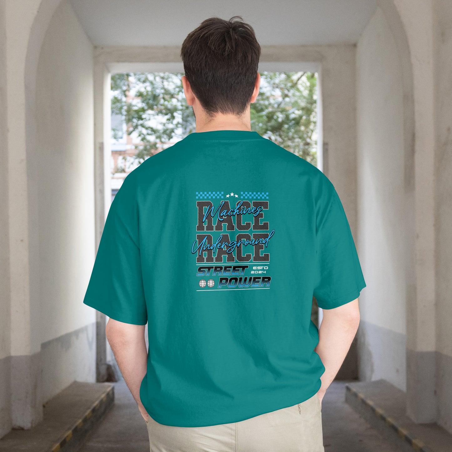 Race Machine Teal
